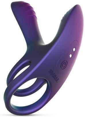 Infinity Ignite Remote Vibrating Δονούμενο Δαχτυλίδι Πέους Σιλικόνης Μωβ HUE015