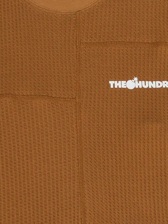 The Hundreds T-shirt Bărbătesc cu Mânecă Scurtă Duck Brown.