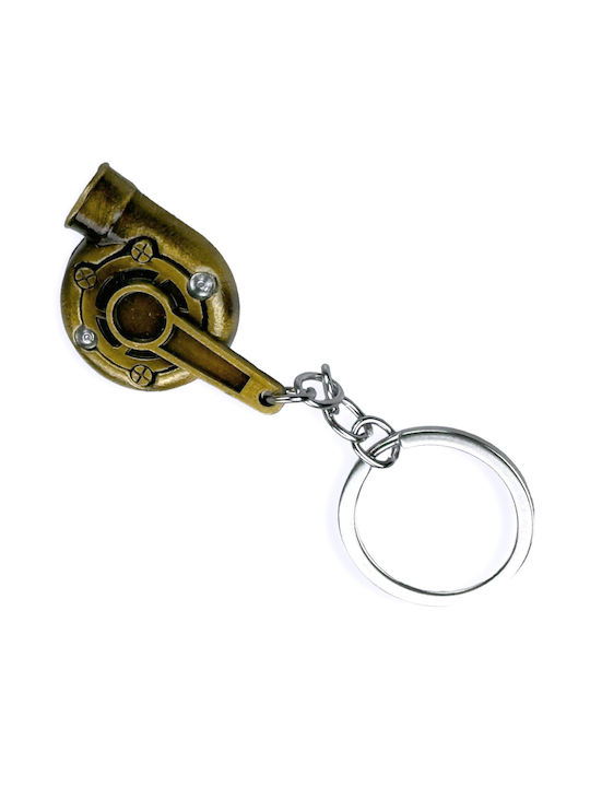 Schlüsselanhänger Metallisch Bronze