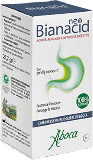 Aboca Neo Bianacid Gluten-Free 14 Tablets