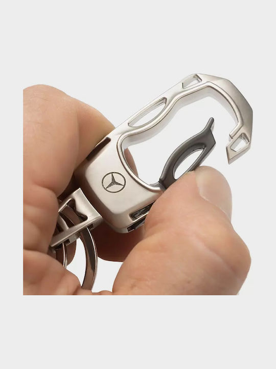 Mercedes-Benz Schlüsselanhänger Silber