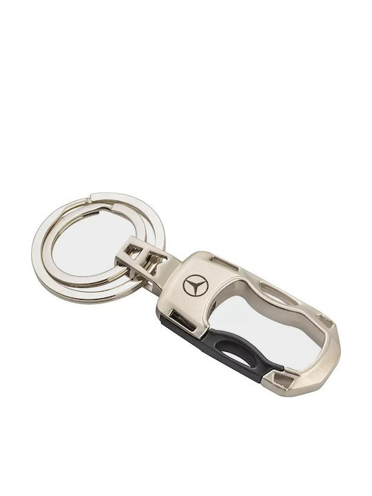 Mercedes-Benz Schlüsselanhänger Silber