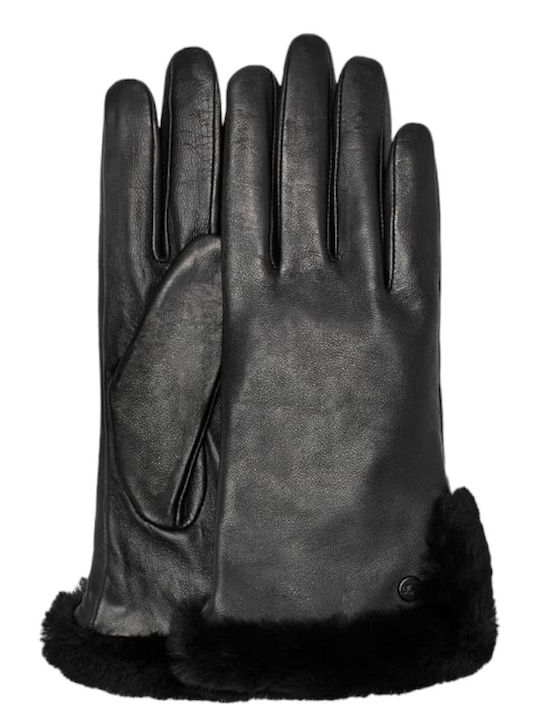 Ugg Australia Women's Leather Gloves Black