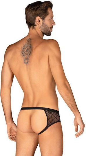 Obsessive Severio Ανδρικό Εσώρουχο Jockstrap Μαύρο