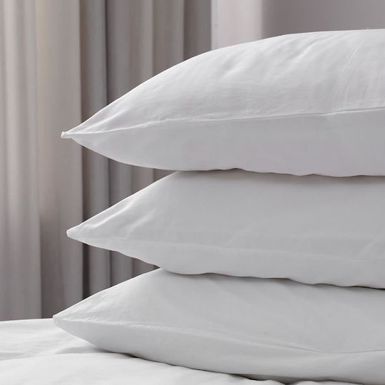 HappyNest Umplutură Pernă Din 100% Bumbac Alb 70x70 Cm