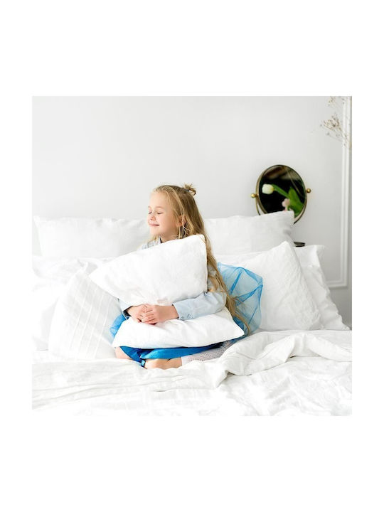 HappyNest Kissen-Füllung aus 100% Baumwolle Weiß 60x60cm