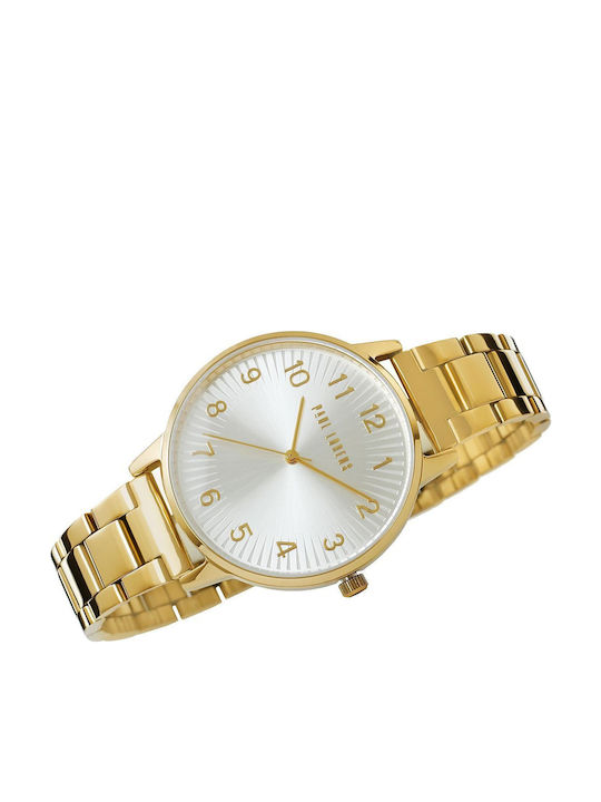 Paul Lorens Women's Watch with Gold Metal Bracelet