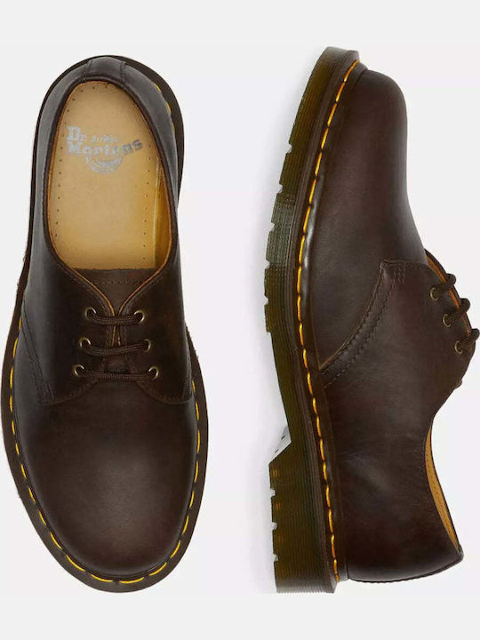 Leder Herren Oxfords Braun