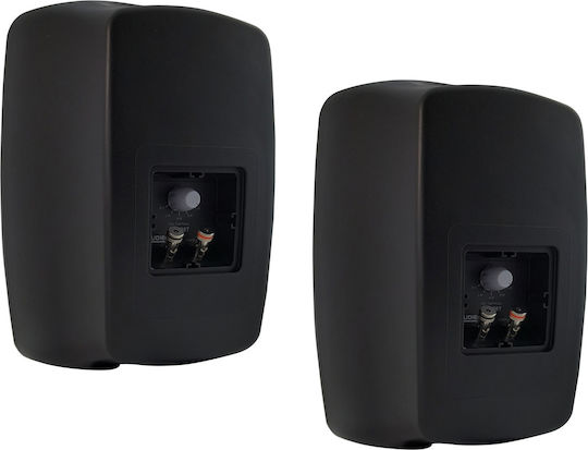 Audien Passive On-wall Speakers 70W BT-508/100V (Pair) 25.2x16.5x16.3cm in Black Color