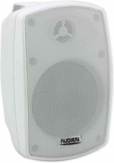 Audien BT-508T Επιτοίχια Ηχεία (Ζεύγος) 25.2x16.5x16.3εκ. Λευκά