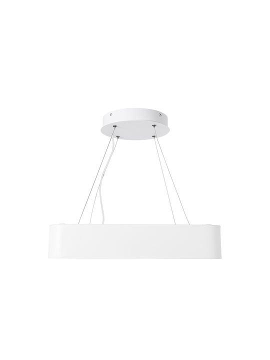 GloboStar Pătrat În aer liber Panou LED Putere 67W cu Alb Cald Lumini 40x40cm.