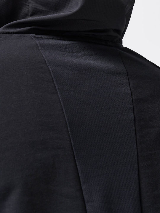 Bluze Damă Sport Crop Top Fără Mânecă Negru