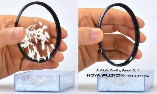 Hoya Fusion Antistatic Next Lens Filter UV Diameter 67mm with MC Coating (Multi-Coated) for Photographic Lenses