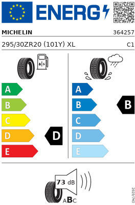 Michelin Super Sport 295/30R20 101E-Commerce-Website * XL Sommerreifen Reifen für Passagier Auto