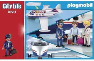 Playmobil City Life Jet for 4-10 years old