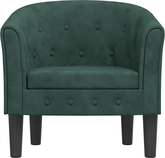 Catifelat Dark Green 70x56x68cm