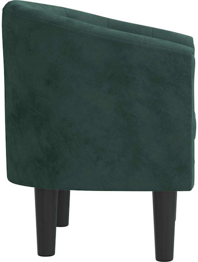 Catifelat Dark Green 70x56x68cm