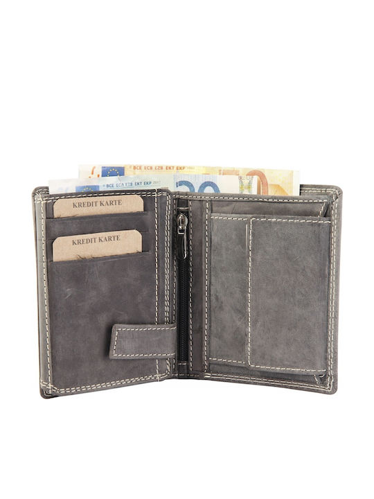 Leather Men's Wallet Brown