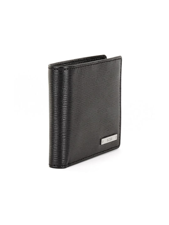 Hugo Boss Cc Men's Leather Coin Wallet Black