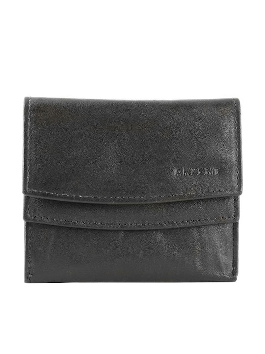 Leather Men's Wallet Classic Black