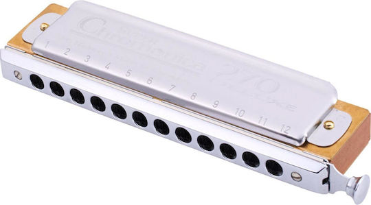 Hohner Chromatic Harmonica Super Chromonica M Key of C (Do) Major