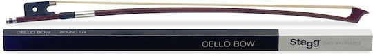 Stagg Round Bow for Cello 3/4 BOVNC Bow
