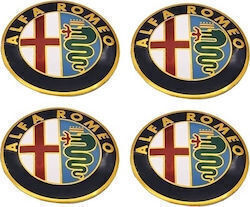 Car Signal Stickers 2 5.5 x 5.5cm for Car Wheels 4pcs
