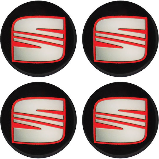 Car Signal Stickers 2 5.5 x 5.5cm for Car Wheels 4pcs