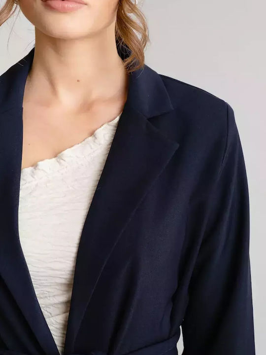 Rut & Circle Damen Blazer navy blue