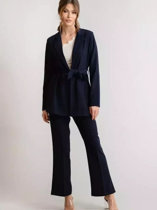 Rut & Circle Женски Сако Navy Blue
