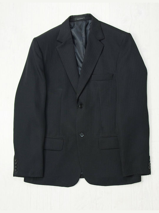 Men's Suit Jacket Regular Fit Black