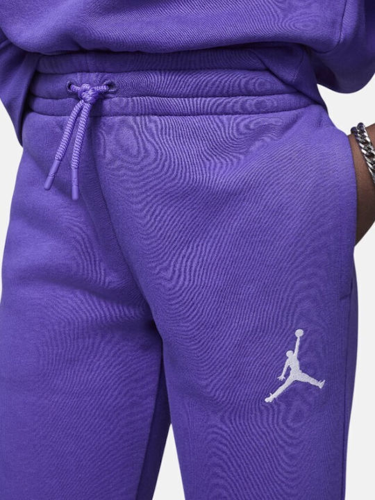 Nike Παιδικό Παντελόνι Φόρμας Μωβ