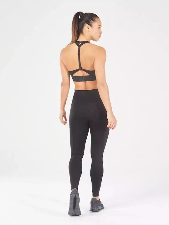 Instruire Colanti de femei Lung Colanti Push Up Black.