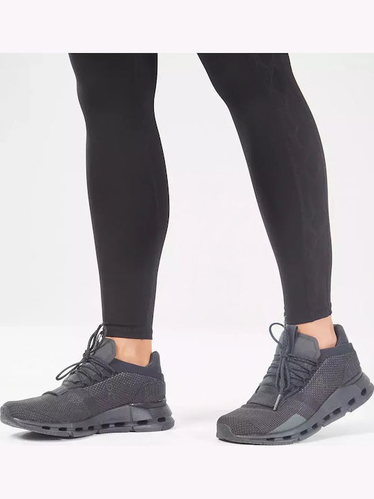 Instruire Colanti de femei Lung Colanti Push Up Black.