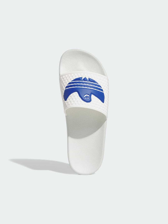 Adidas Shmoofoil Ανδρικά Slides Λευκά