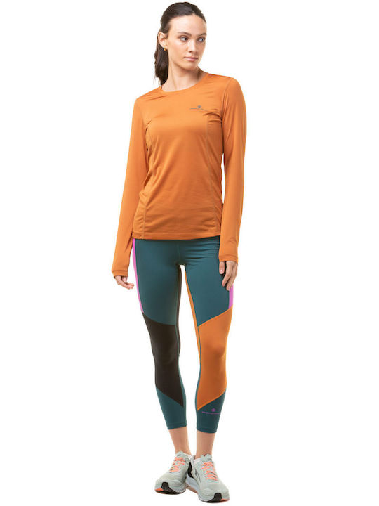Instruire Colanti de femei Cropped Colanti Deep Lagoon/Thistle