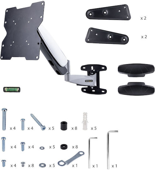 StarTech S55172357 Wandhalterung für Fernseher mit Arm bis 55" und 30kg