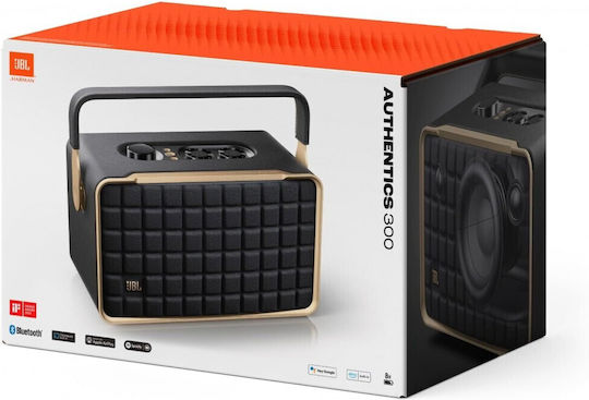 JBL Authentics 300 Αυτοενισχυόμενο Ηχείο με Wi-Fi & Bluetooth 100W (Τεμάχιο) Μαύρο