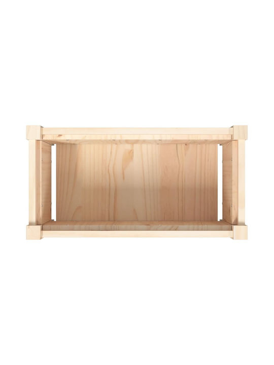 vidaXL Planter Box Lemn Bej 60x31x31cm.