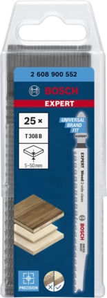 Bosch T 308 B Lame Pentru Lemn 50mm 25 Bucăți