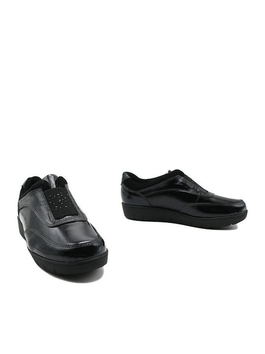 Damen Slip-Ons Schwarze