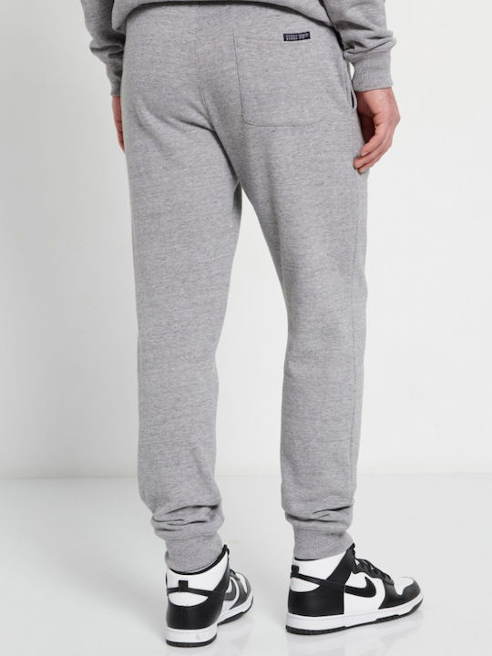 Sweatpants with Elastic Grey Melange