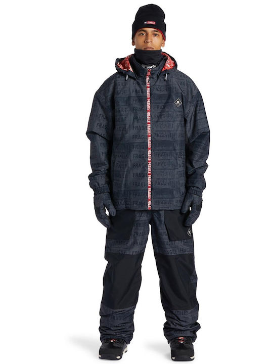 DC Vista ADYTJ03073-XSCK Männer Jacke aus für Ski & Snowboard Gray