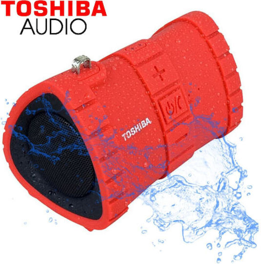 Toshiba TY-WSP100 Waterproof Bluetooth Speaker 6W Red