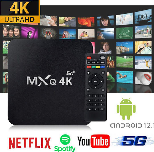 TV Box MX9 4K UHD with WiFi USB 2.0 8GB RAM and 128GB Storage Space with Operating System Android 11.1
