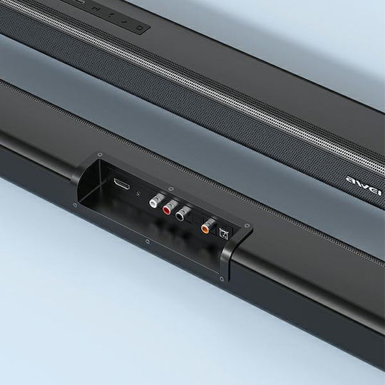 Awei Y999 Soundbar 2.0 Bluetooth και HDMI 50W με Τηλεχειριστήριο Μαύρο