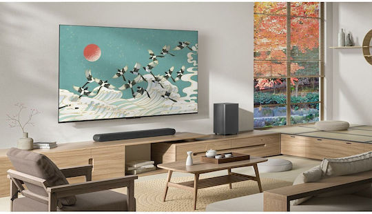 TCL S643WE Soundbar 240W 3.1 Bluetooth με Ασύρματο Subwoofer και Τηλεχειριστήριο Μαύρο