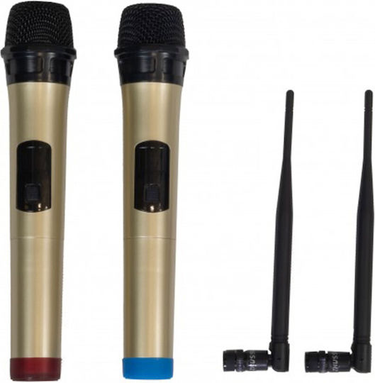 ZZiPP Караоке Система с Безжични Микрофони ZZIGAN112 ZZIGAN112 Черен