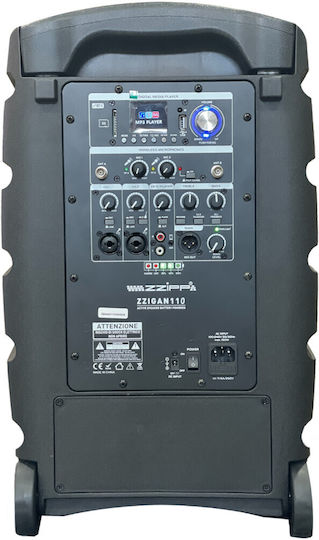 ZZiPP Караоке Система с Безжични Микрофони ZZIGAN110 ZZIGAN110 Черен