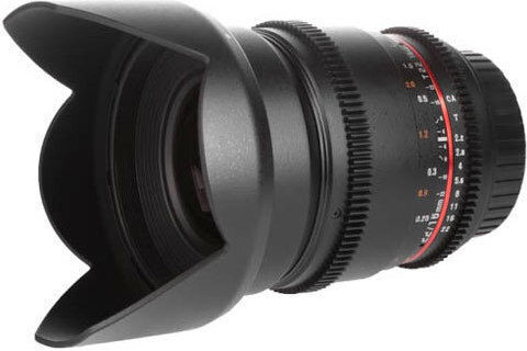 Samyang Crop Camera Lens Wide Angle for Sony A Mount Black
